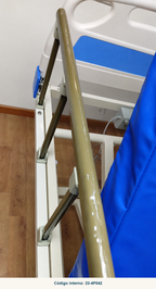 Detalle real de baranda de cama Glomed 23-4P042