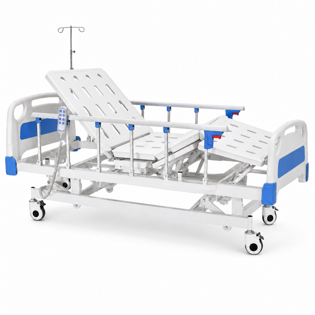 Imagen ilustrativa de cama clínica eléctrica Motion Care 4 posiciones Pro nueva sin colchón