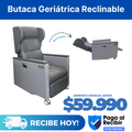 Butaca geriátrica reclinable