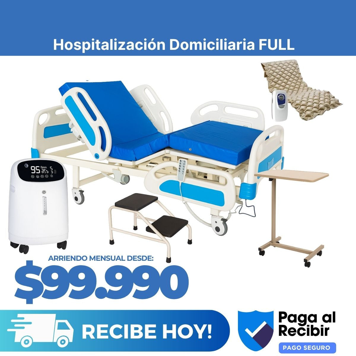Pack hospitalización domiciliaria Motion Care