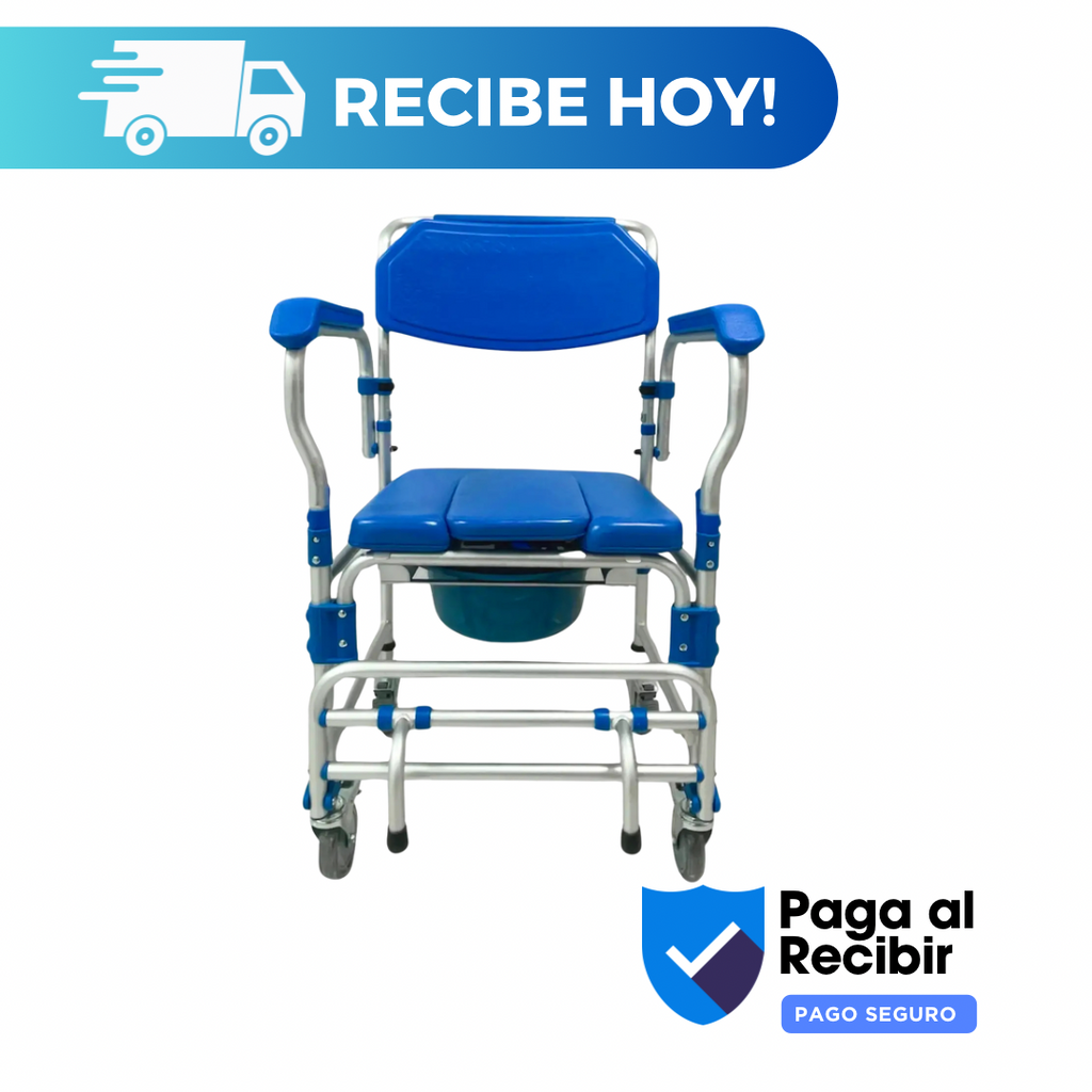 Silla de traslado, baño y ducha