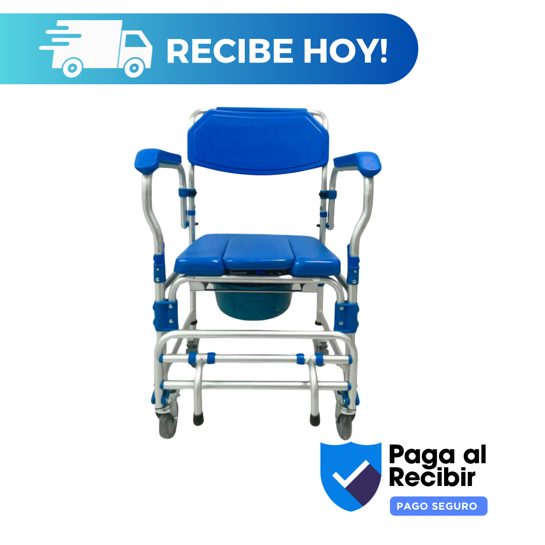 Silla de traslado, baño y ducha