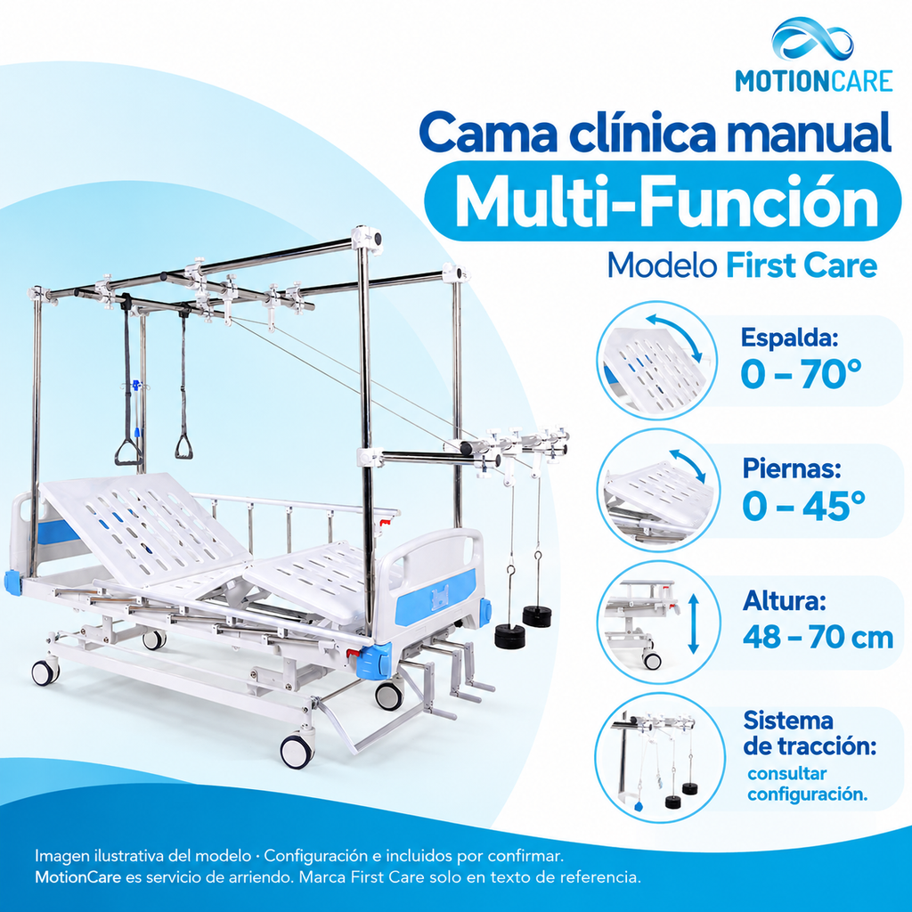 FirstCare 2285 · 02 funciones · imagen ilustrativa, configuración e incluidos por confirmar