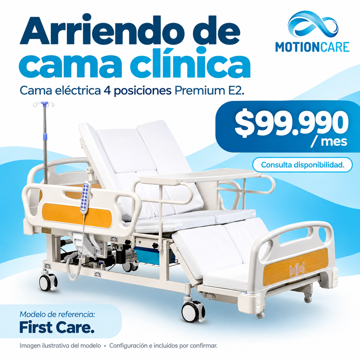 FirstCare 3310 · 01 hero · imagen ilustrativa, configuración e incluidos por confirmar