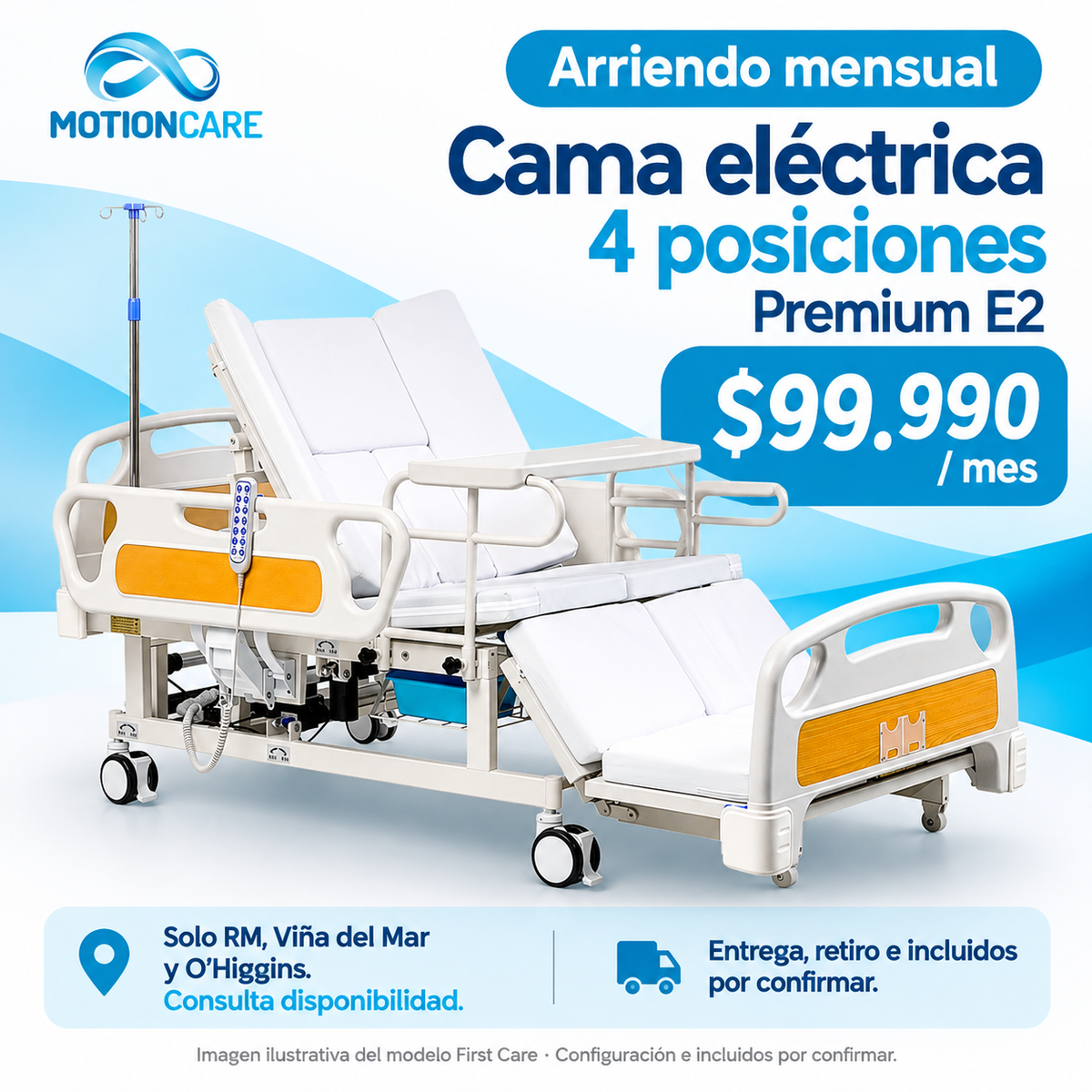 FirstCare 3310 · 04 cobertura · imagen ilustrativa, configuración e incluidos por confirmar