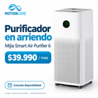 Mijia Smart Air Purifier 6 en arriendo MotionCare por $39.990 al mes. Imagen ilustrativa; consulta disponibilidad.