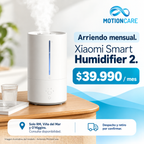 Arriendo Xiaomi Smart Humidifier 2 por $39.990 al mes. Solo RM, Viña del Mar y O’Higgins. Despacho y retiro por confirmar.