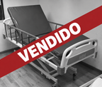 Cama Outlet V02 vendida: fotografía en blanco y negro con franja roja VENDIDO.